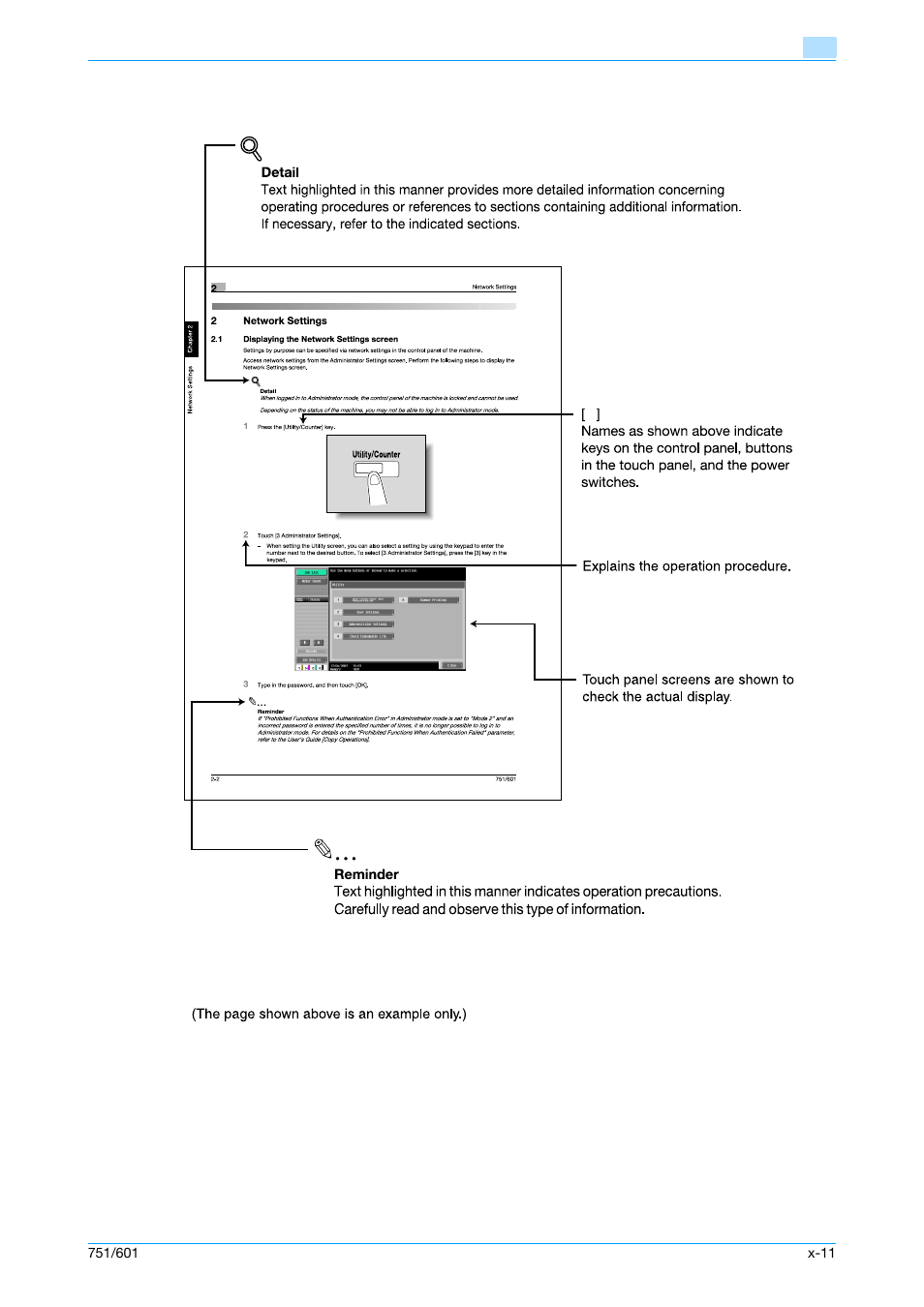 Konica Minolta bizhub 601 User Manual | Page 12 / 233