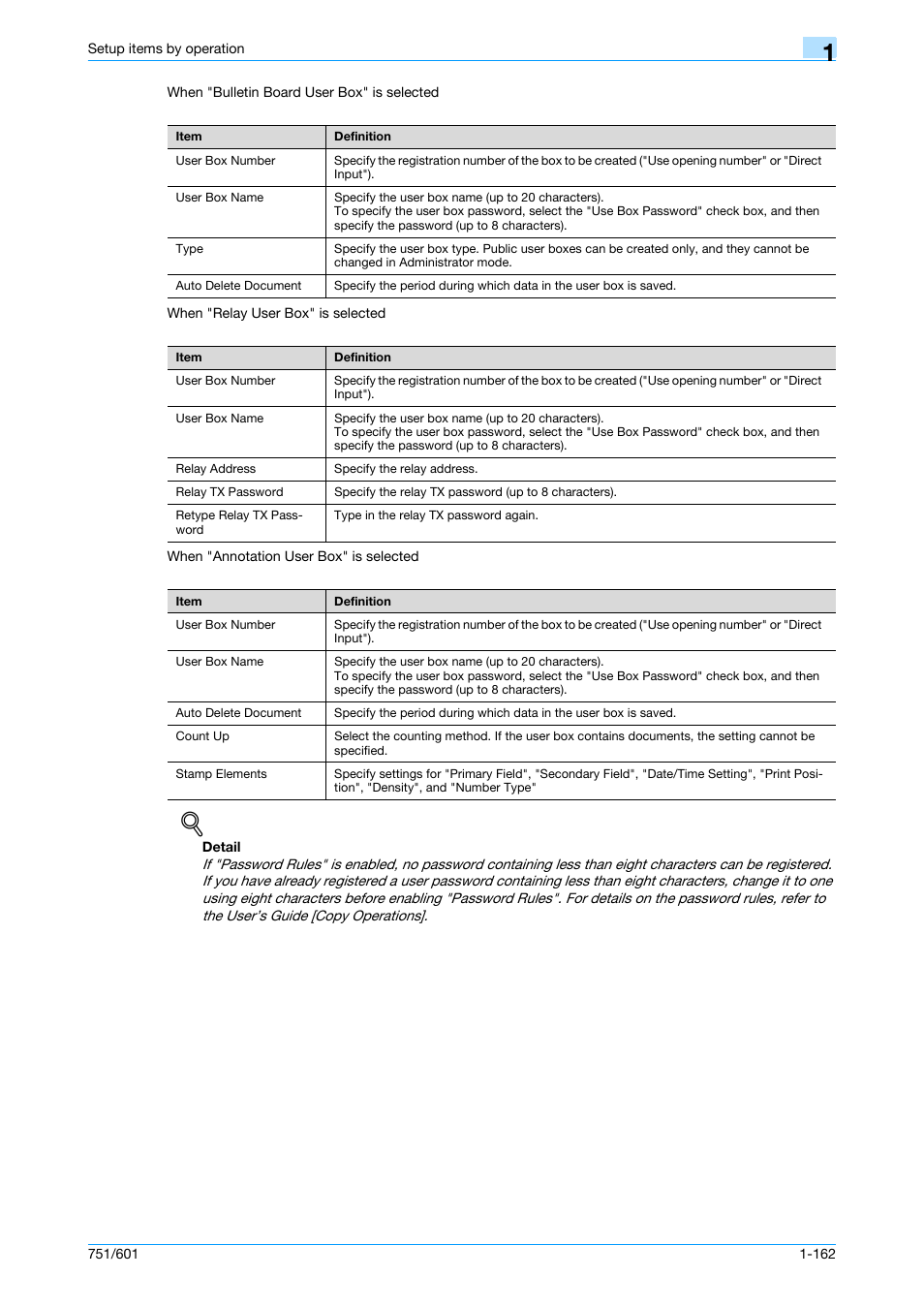 Konica Minolta bizhub 601 User Manual | Page 175 / 233