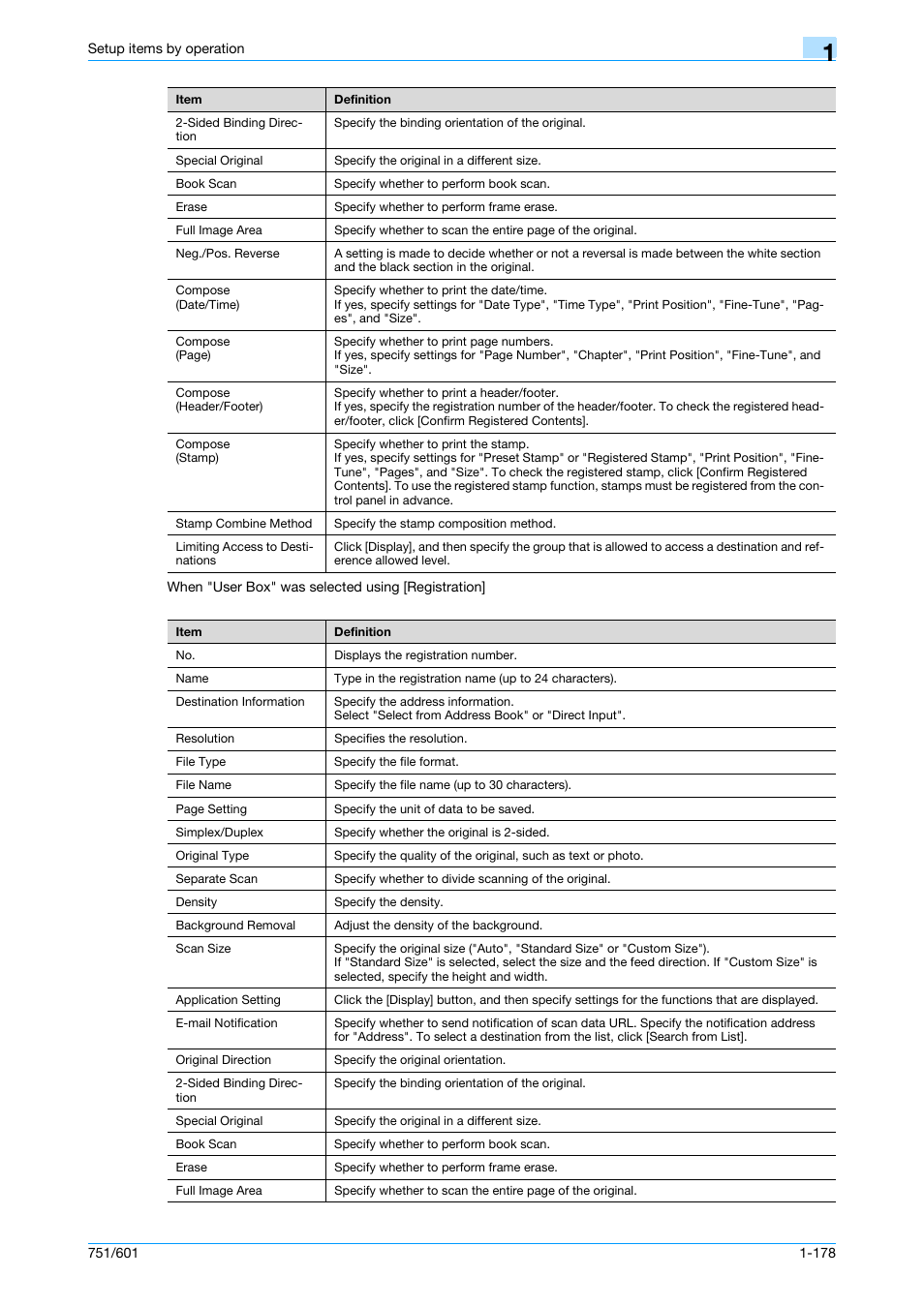 Konica Minolta bizhub 601 User Manual | Page 191 / 233