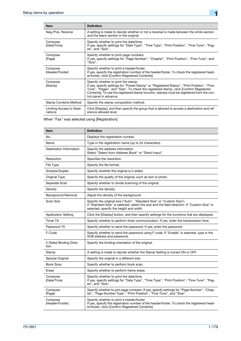 Konica Minolta bizhub 601 User Manual | Page 192 / 233