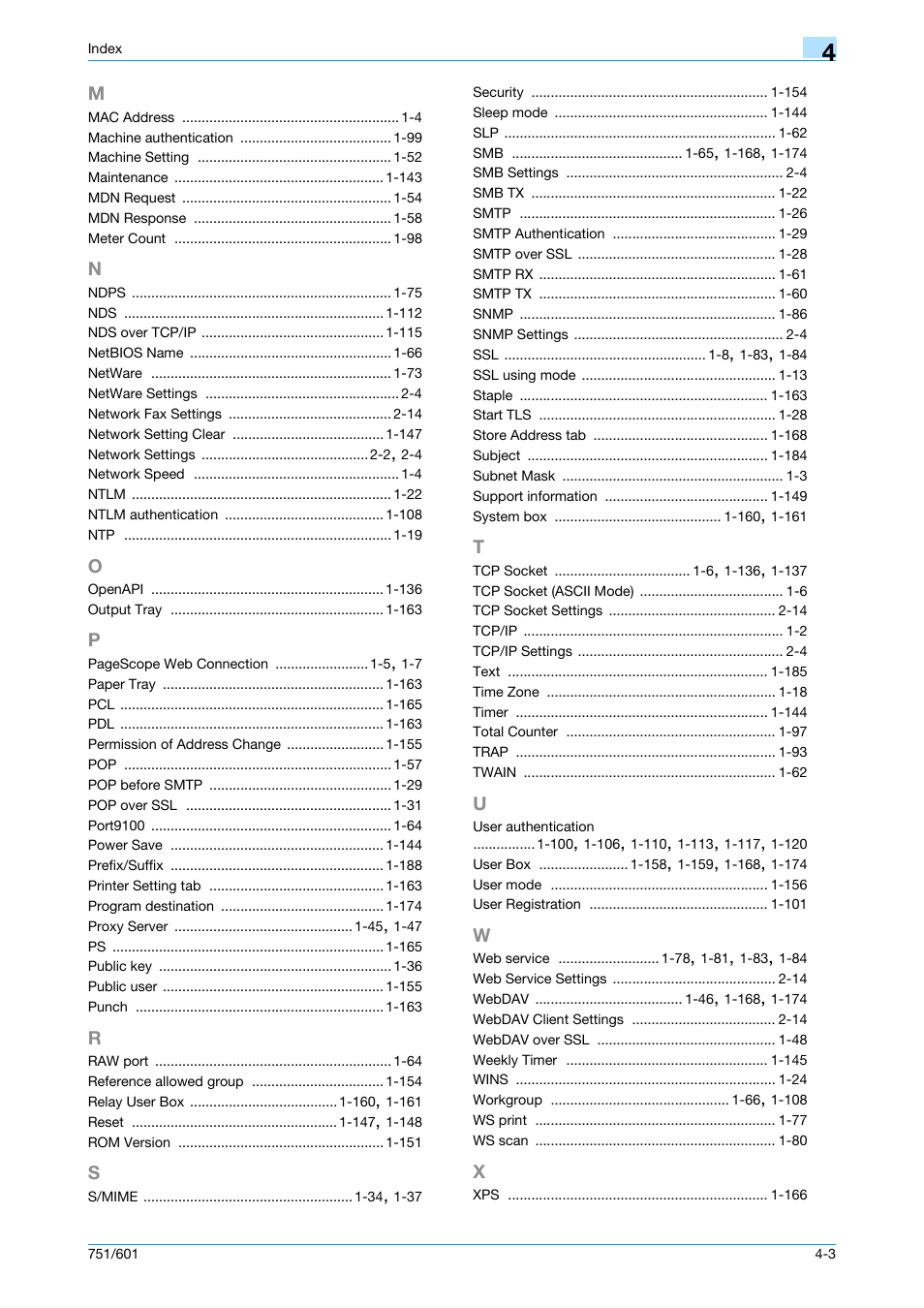 Konica Minolta bizhub 601 User Manual | Page 231 / 233