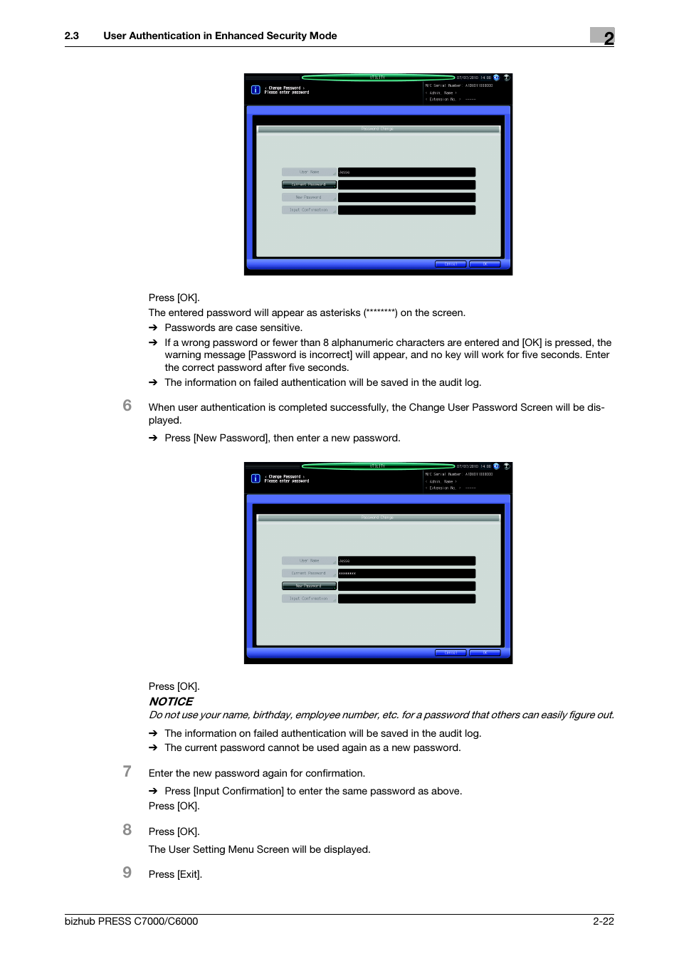 Konica Minolta bizhub PRESS C6000 User Manual | Page 29 / 44