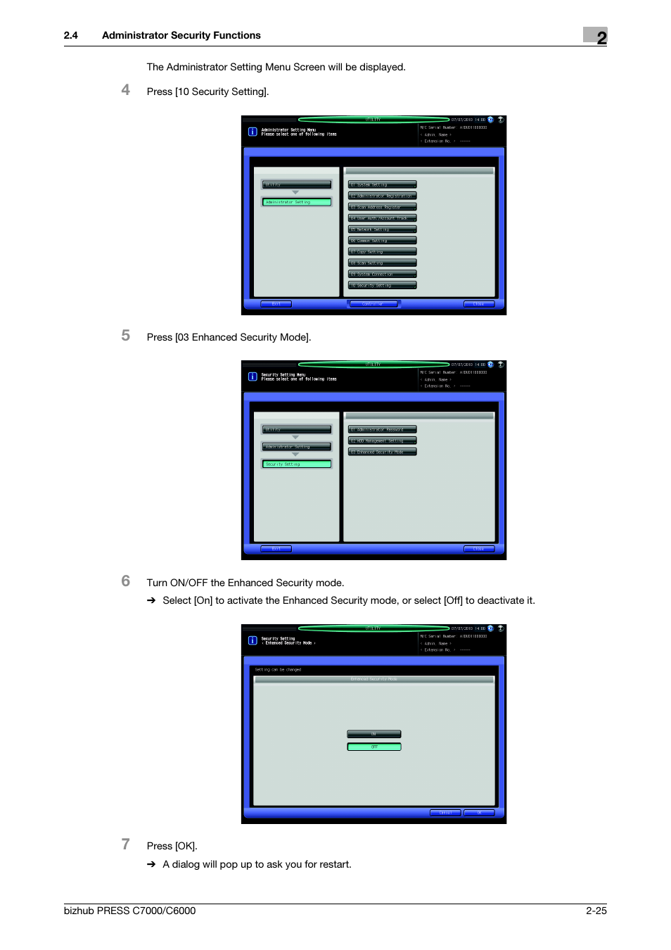 Konica Minolta bizhub PRESS C6000 User Manual | Page 32 / 44