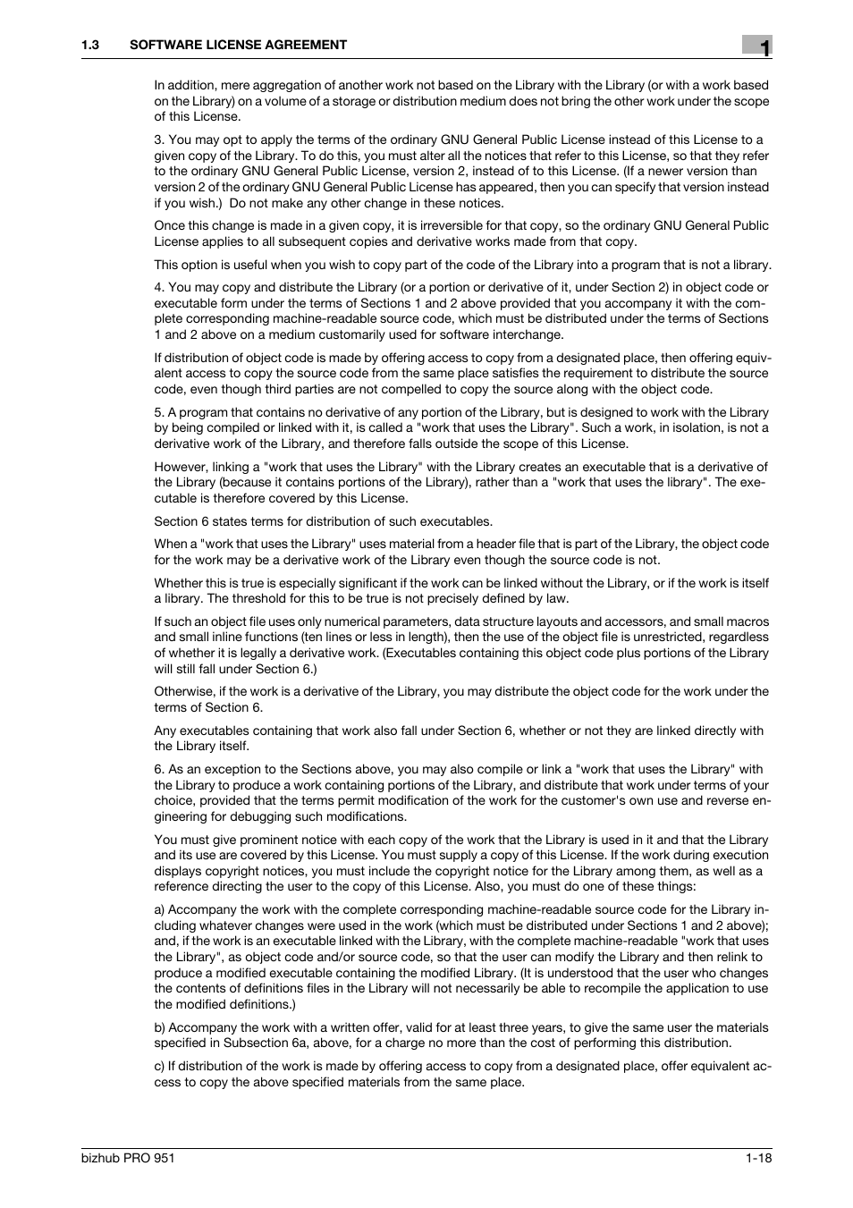 Konica Minolta bizhub PRO 951 User Manual | Page 19 / 90