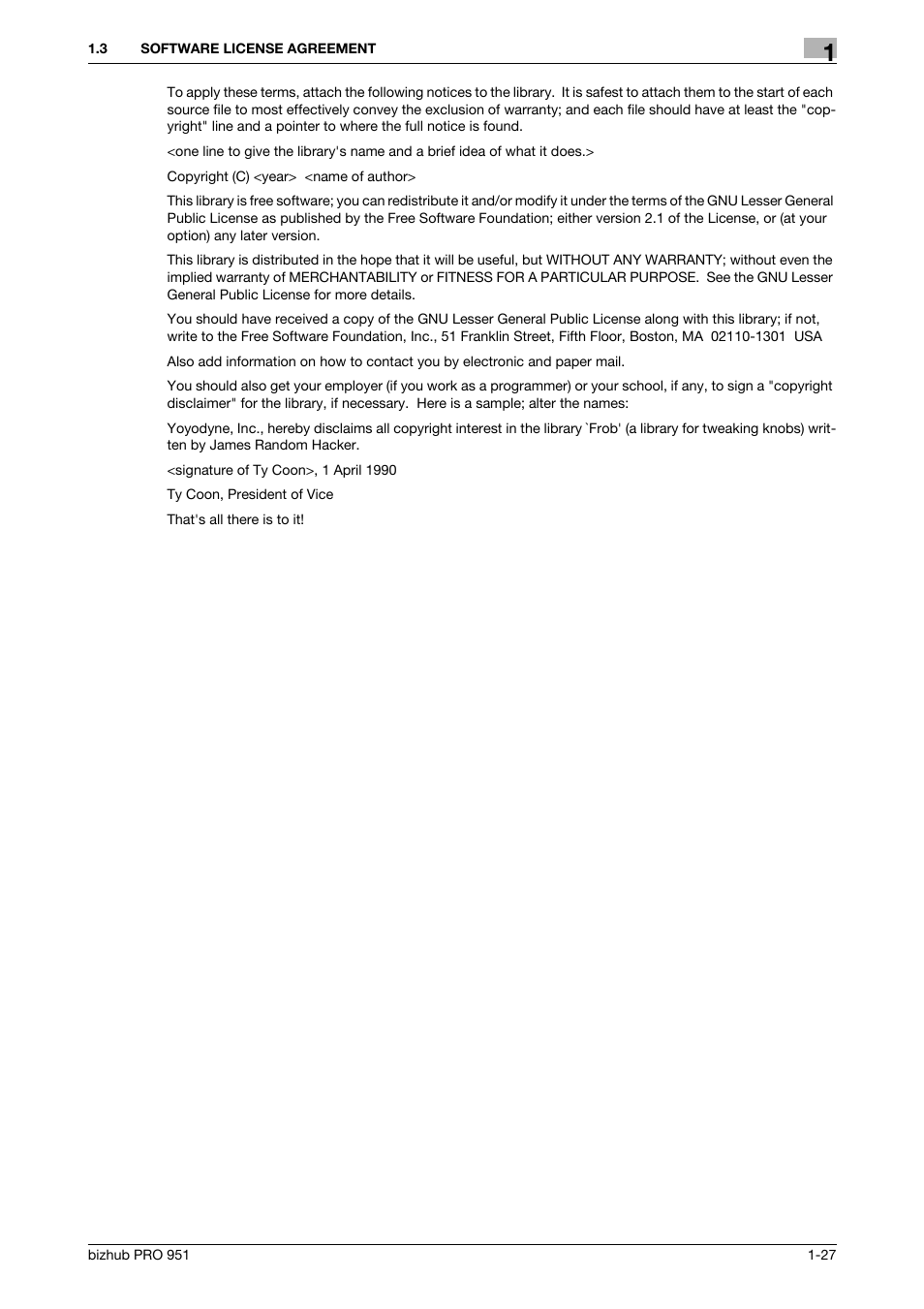 Konica Minolta bizhub PRO 951 User Manual | Page 28 / 90