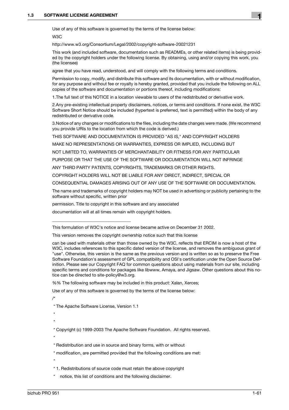 Konica Minolta bizhub PRO 951 User Manual | Page 62 / 90
