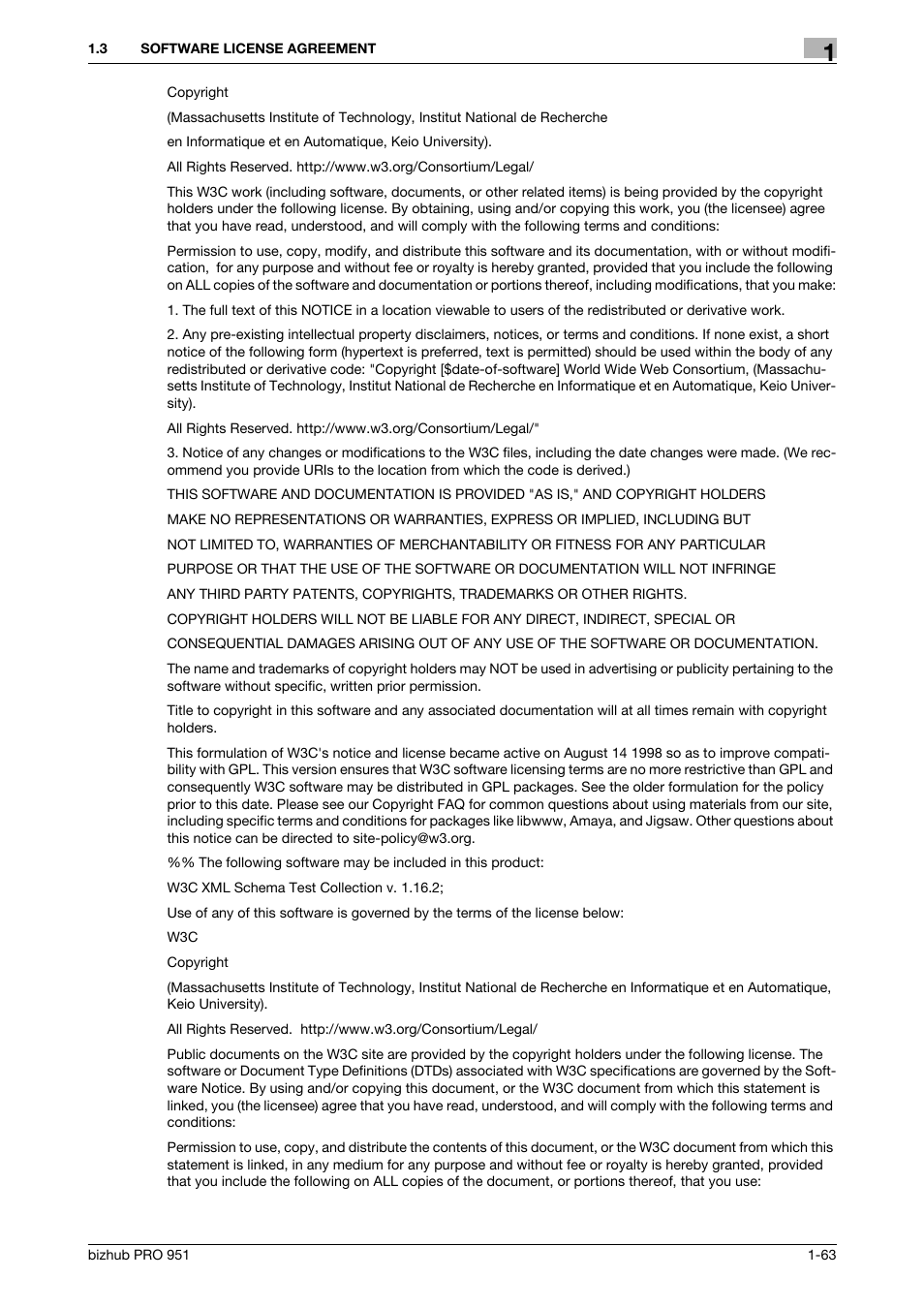 Konica Minolta bizhub PRO 951 User Manual | Page 64 / 90