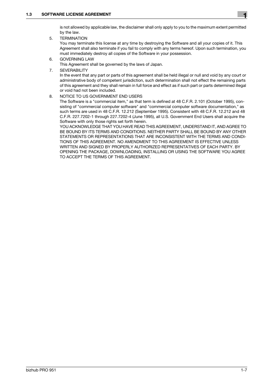 Konica Minolta bizhub PRO 951 User Manual | Page 8 / 90