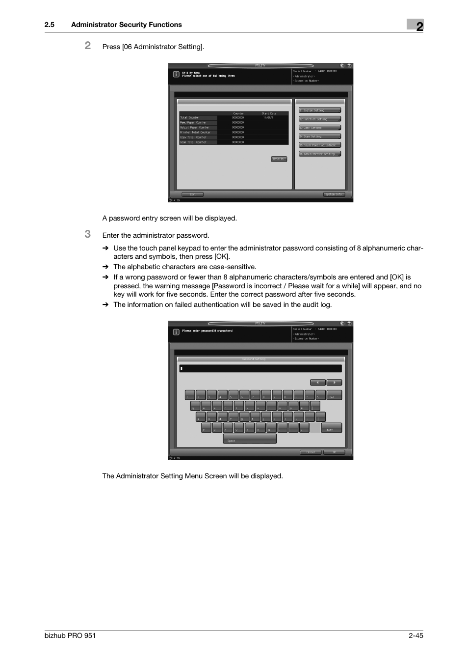 Konica Minolta bizhub PRO 951 User Manual | Page 55 / 76