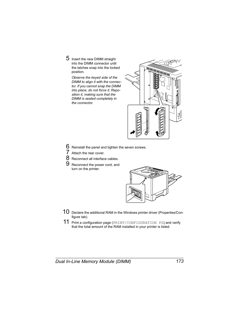 Konica Minolta Magicolor 5450 User Manual | Page 187 / 208