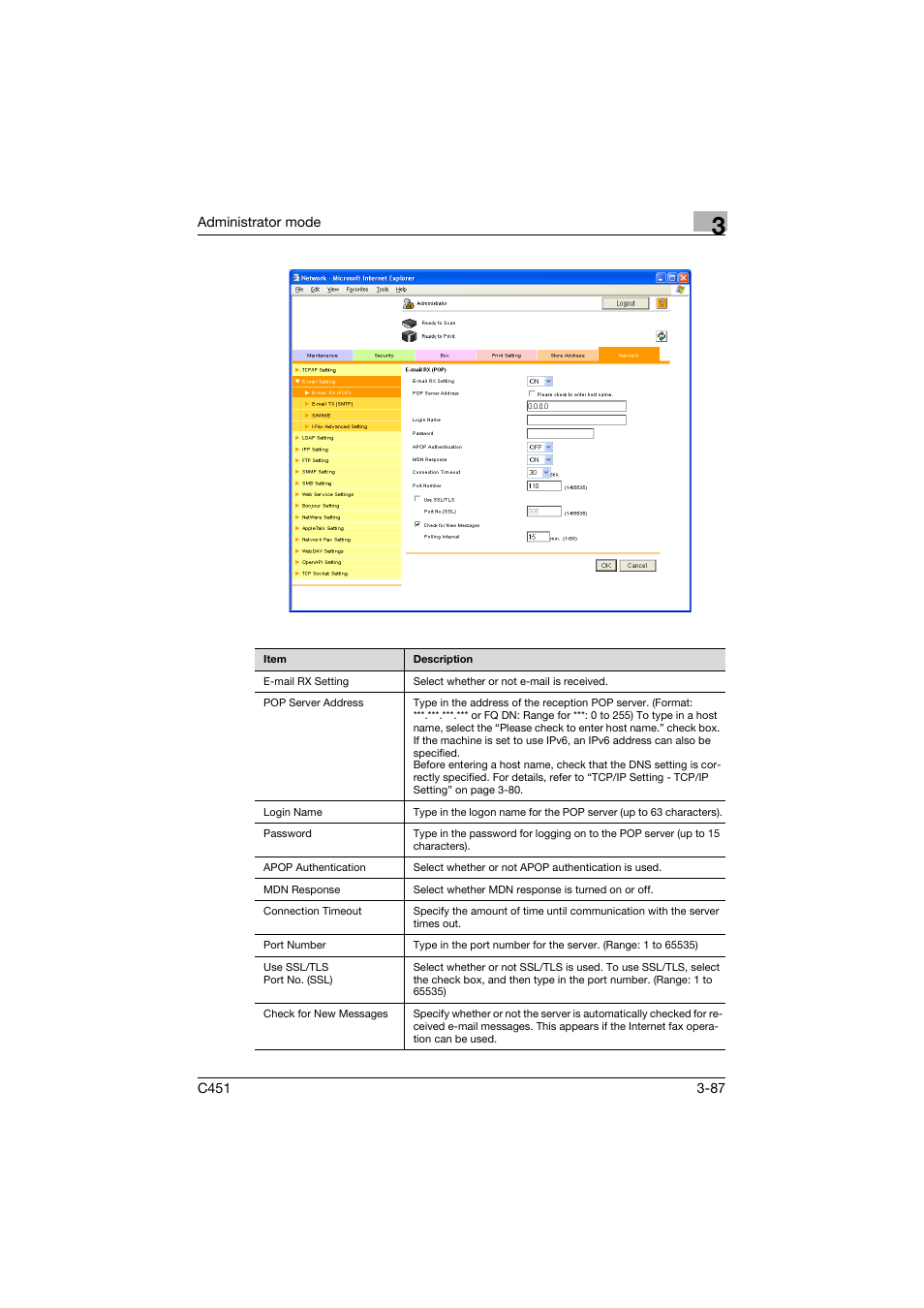 Konica Minolta bizhub C451 User Manual | Page 196 / 246