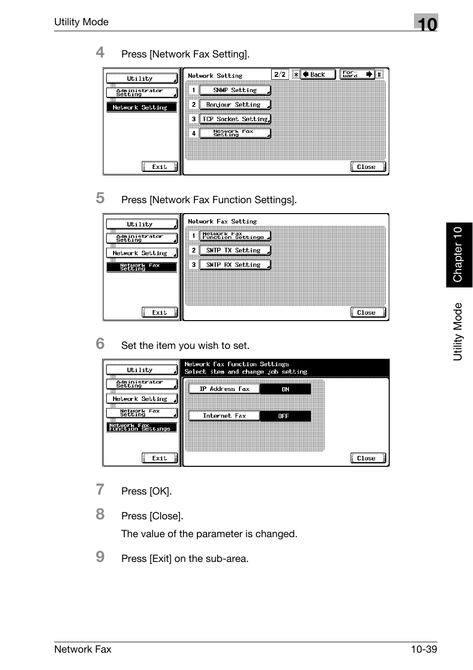 Konica Minolta bizhub 500 User Manual | Page 220 / 334