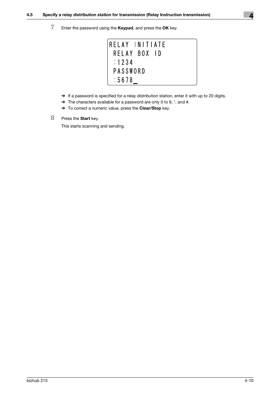 Konica Minolta Bizhub 215 User Manual | Page 64 / 166