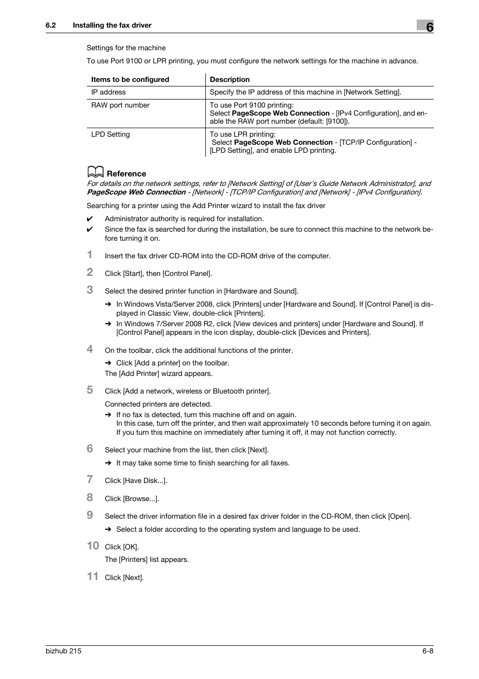 Konica Minolta Bizhub 215 User Manual | Page 85 / 166