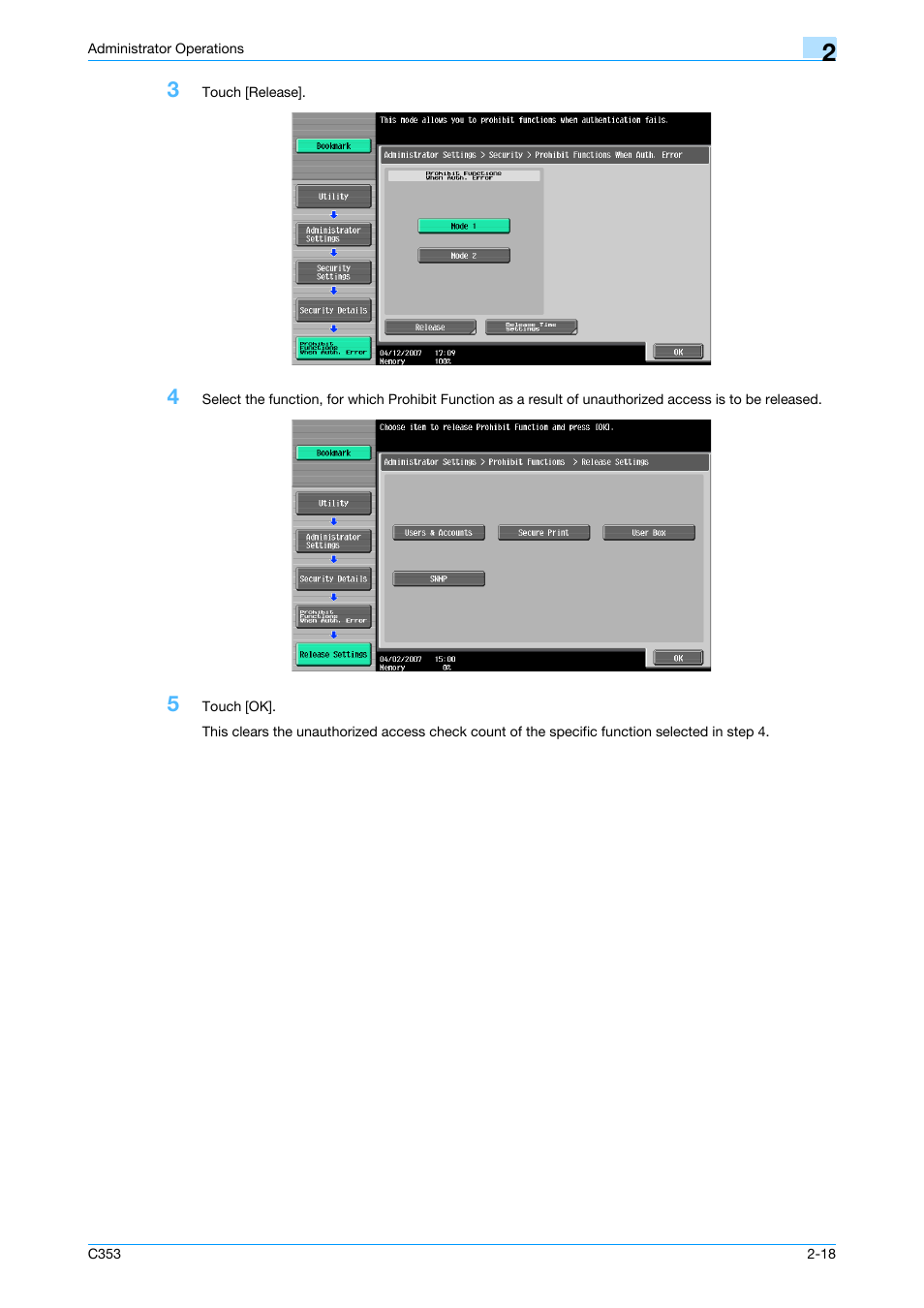 Konica Minolta bizhub C353 User Manual | Page 33 / 186