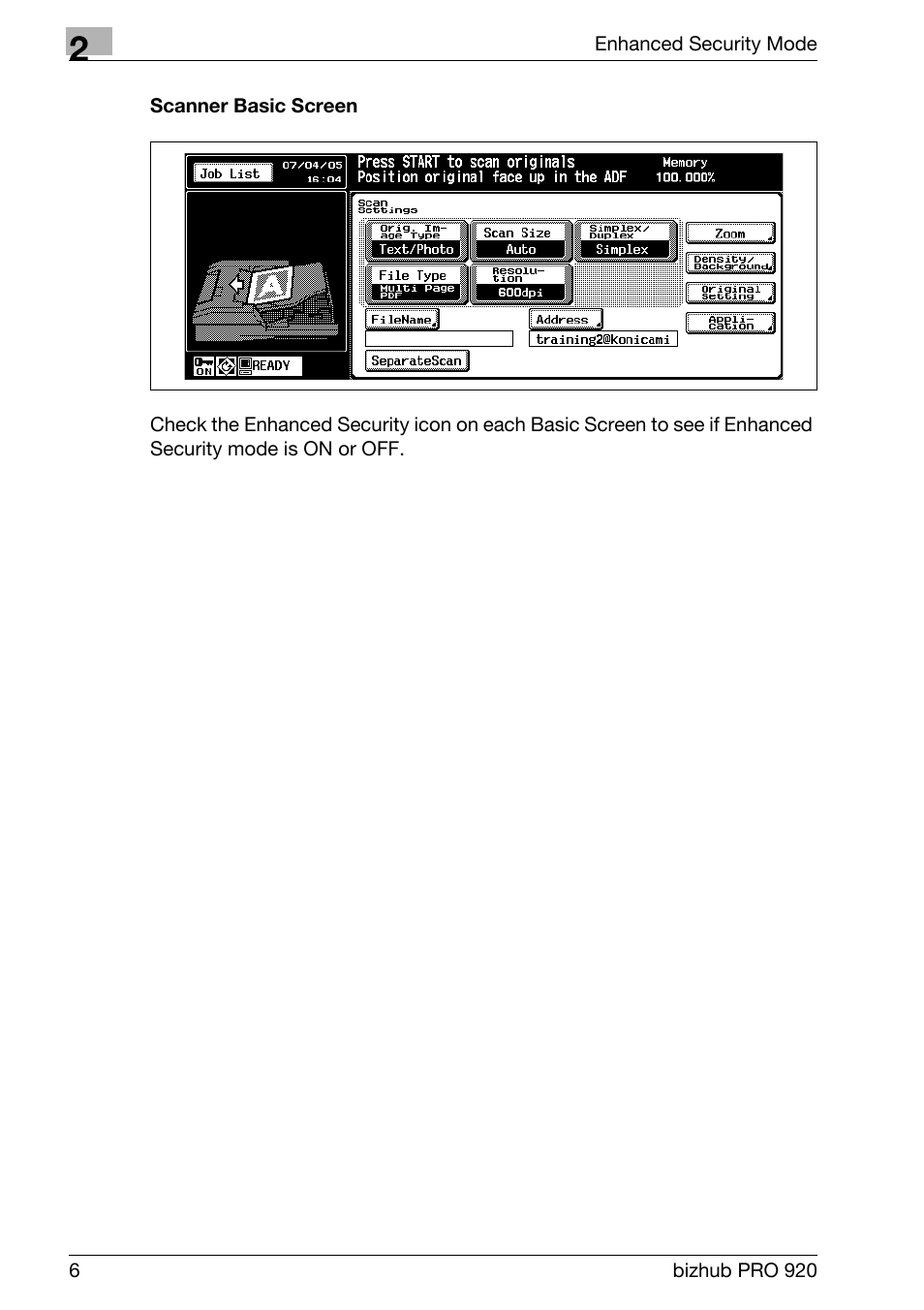 Konica Minolta bizhub PRO 920 User Manual | Page 14 / 76
