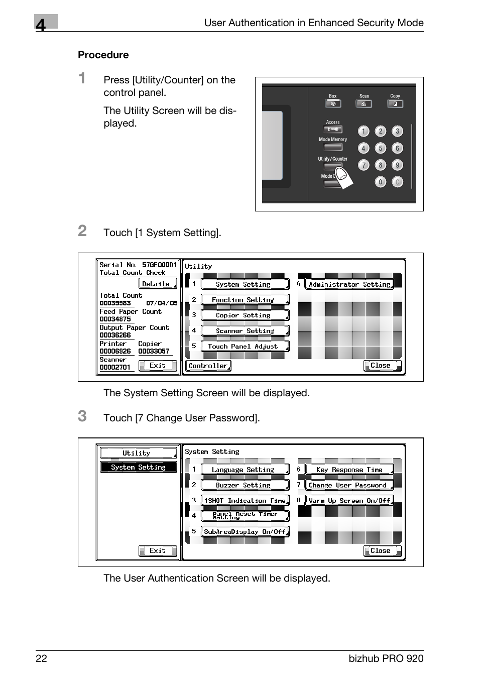 Konica Minolta bizhub PRO 920 User Manual | Page 30 / 76