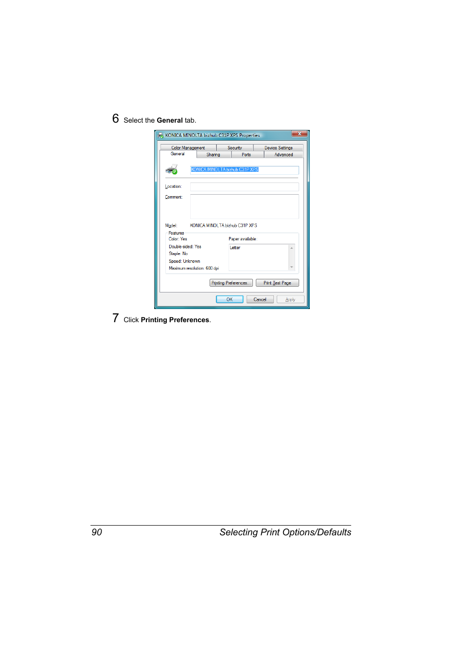 Konica Minolta bizhub C31P User Manual | Page 108 / 382