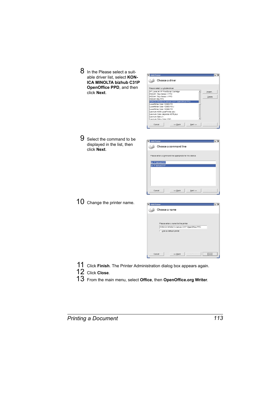 Konica Minolta bizhub C31P User Manual | Page 131 / 382