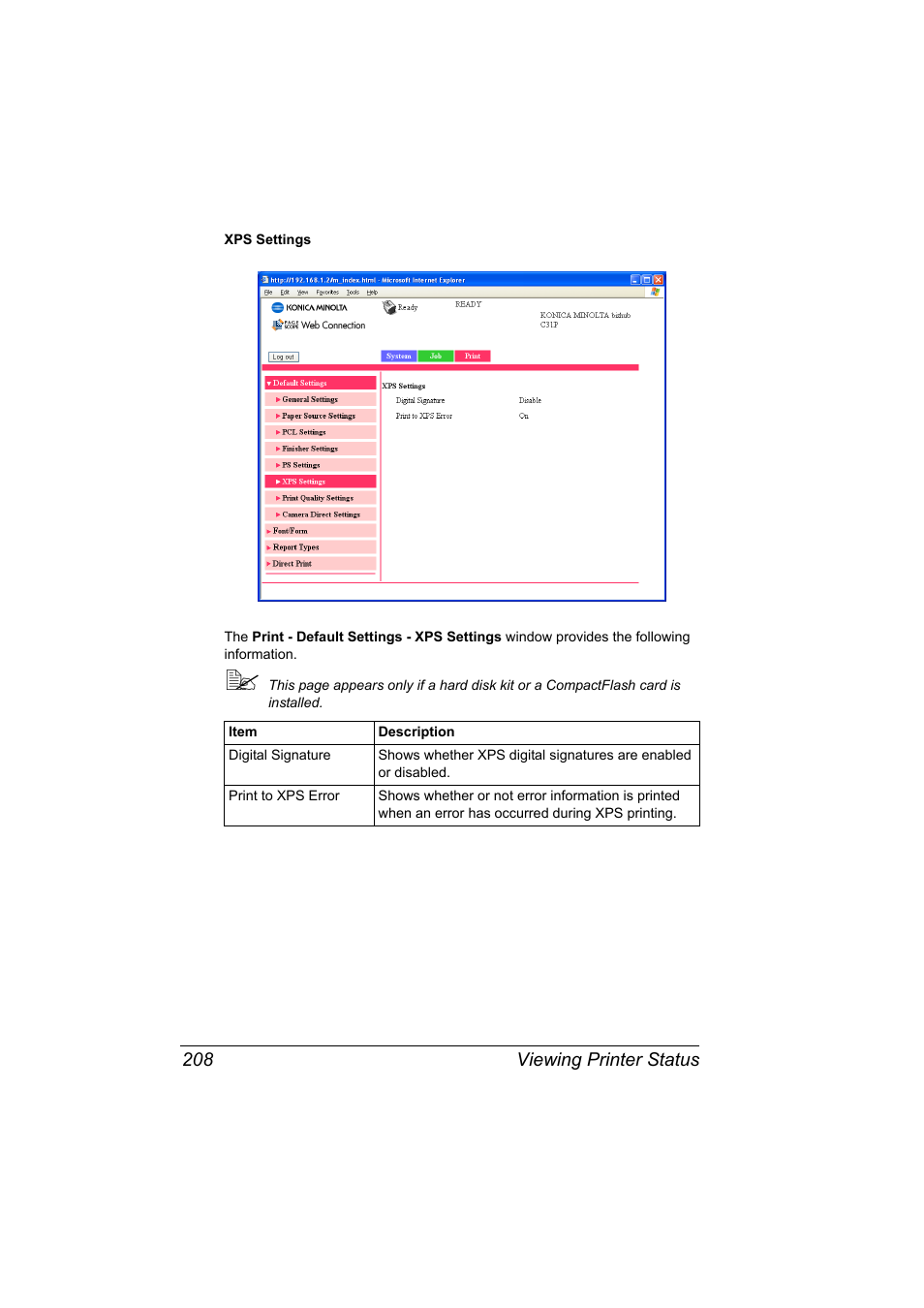 Konica Minolta bizhub C31P User Manual | Page 226 / 382