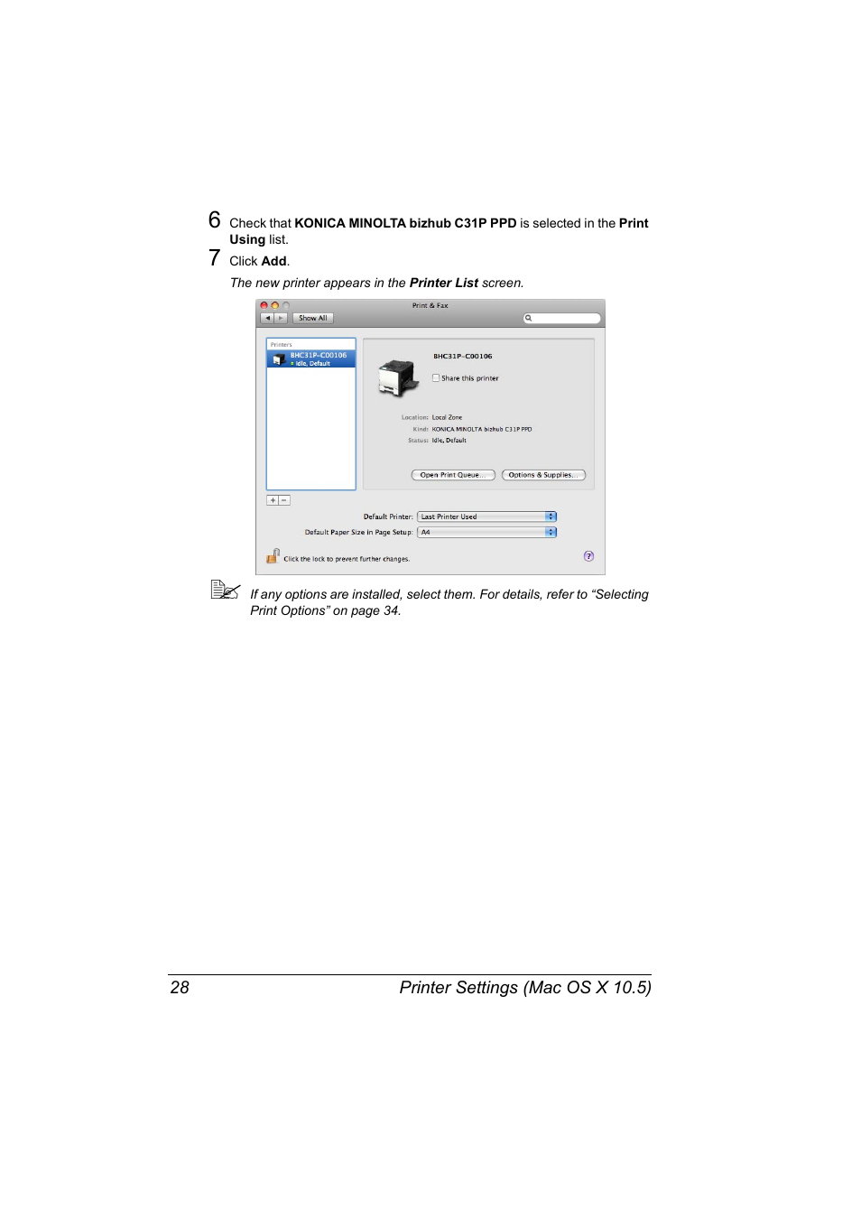 Konica Minolta bizhub C31P User Manual | Page 46 / 382