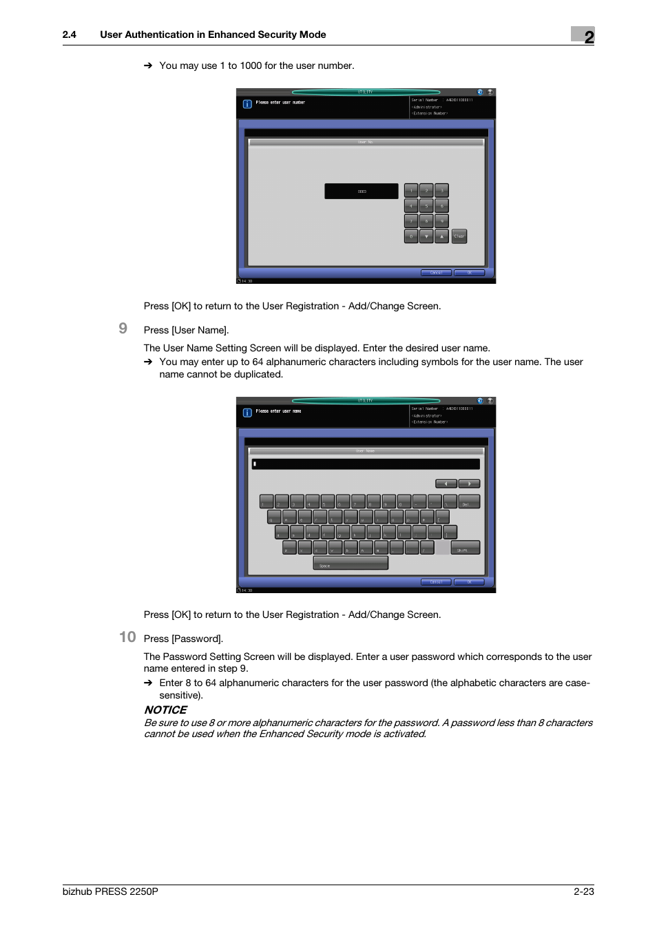 Konica Minolta bizhub PRESS 2250P User Manual | Page 30 / 57