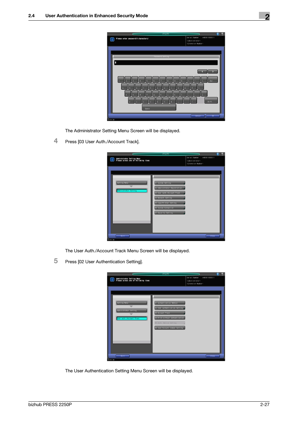 Konica Minolta bizhub PRESS 2250P User Manual | Page 34 / 57