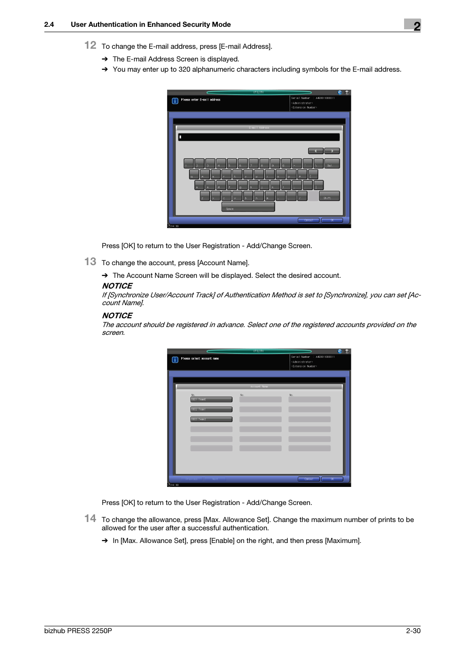 Konica Minolta bizhub PRESS 2250P User Manual | Page 37 / 57