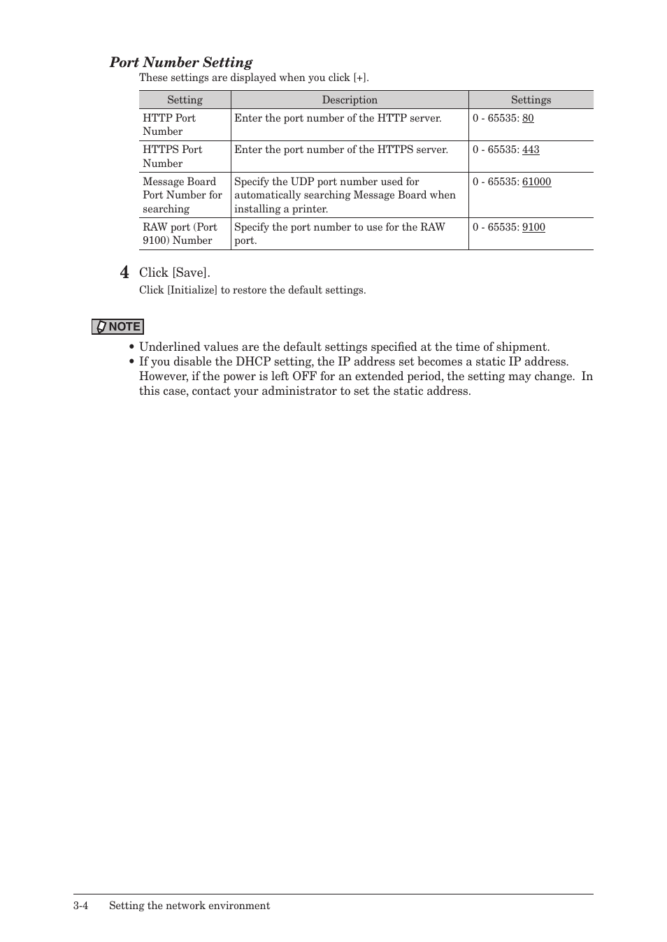 Port number setting | Konica Minolta bizhub 25e User Manual | Page 61 / 140
