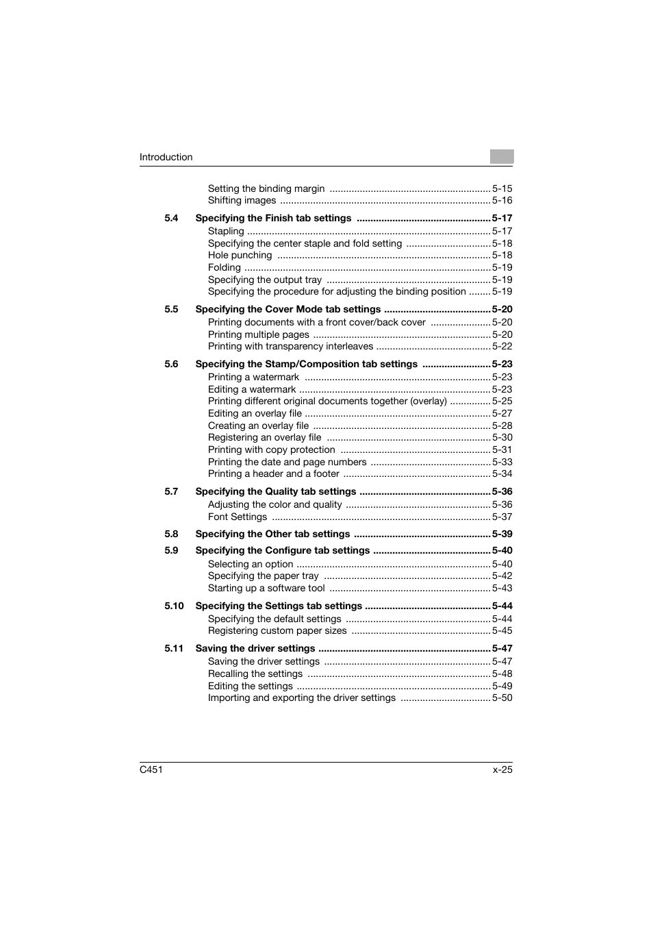 Konica Minolta bizhub C451 User Manual | Page 26 / 432