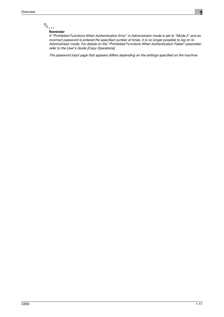 Konica Minolta bizhub C650 User Manual | Page 24 / 165