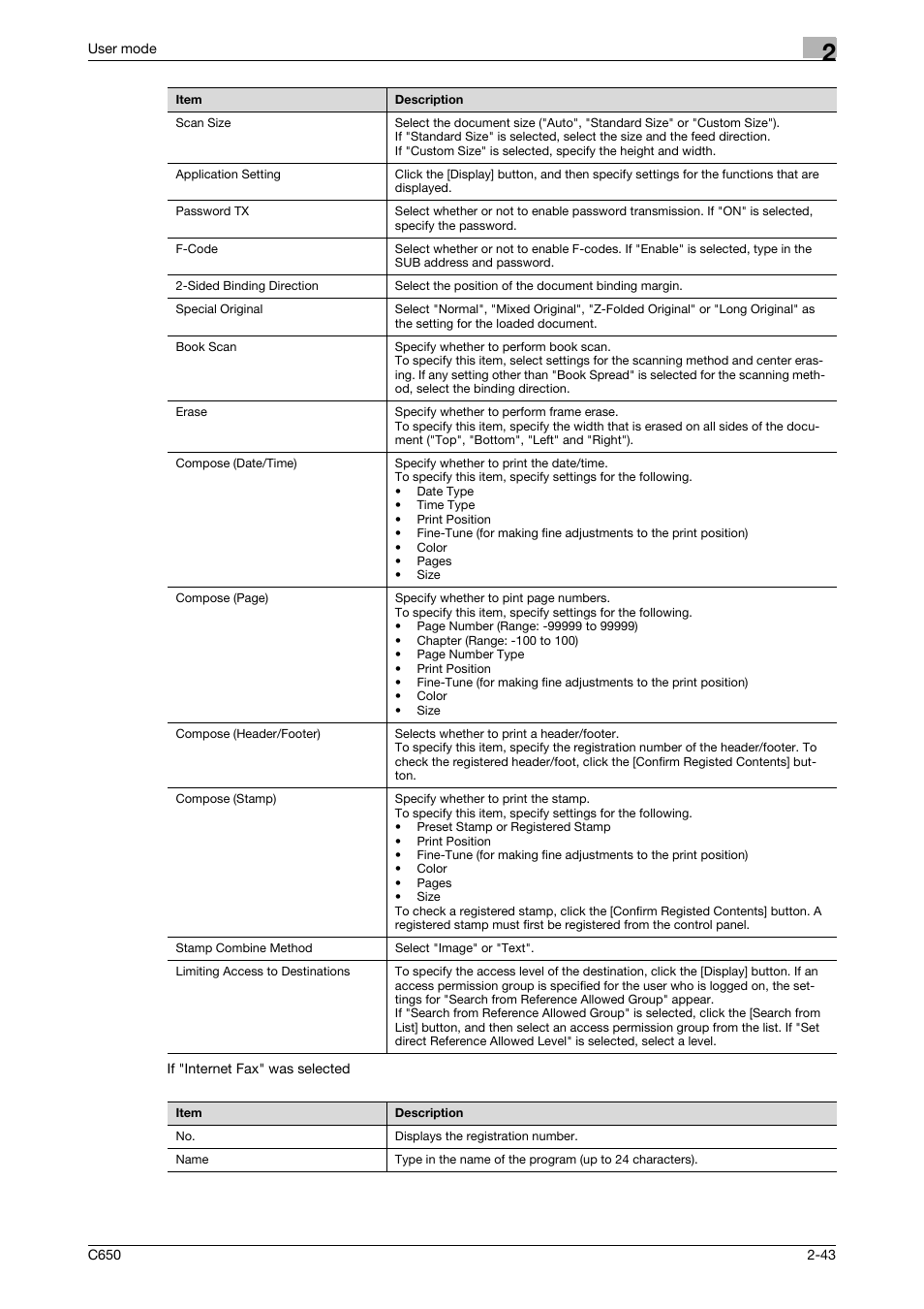 Konica Minolta bizhub C650 User Manual | Page 67 / 165