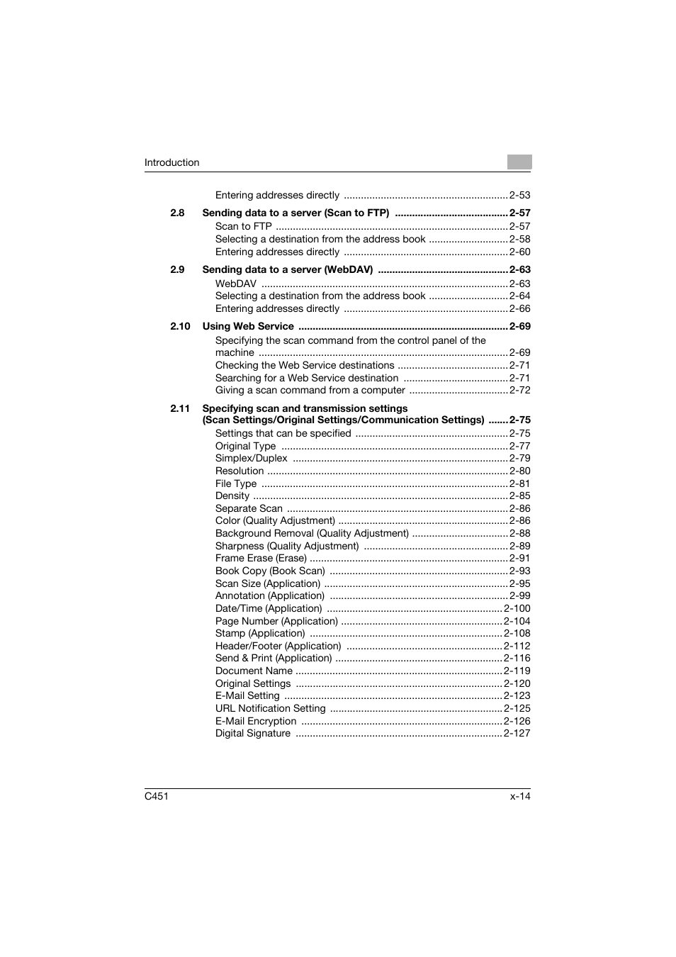 Konica Minolta bizhub C451 User Manual | Page 15 / 413