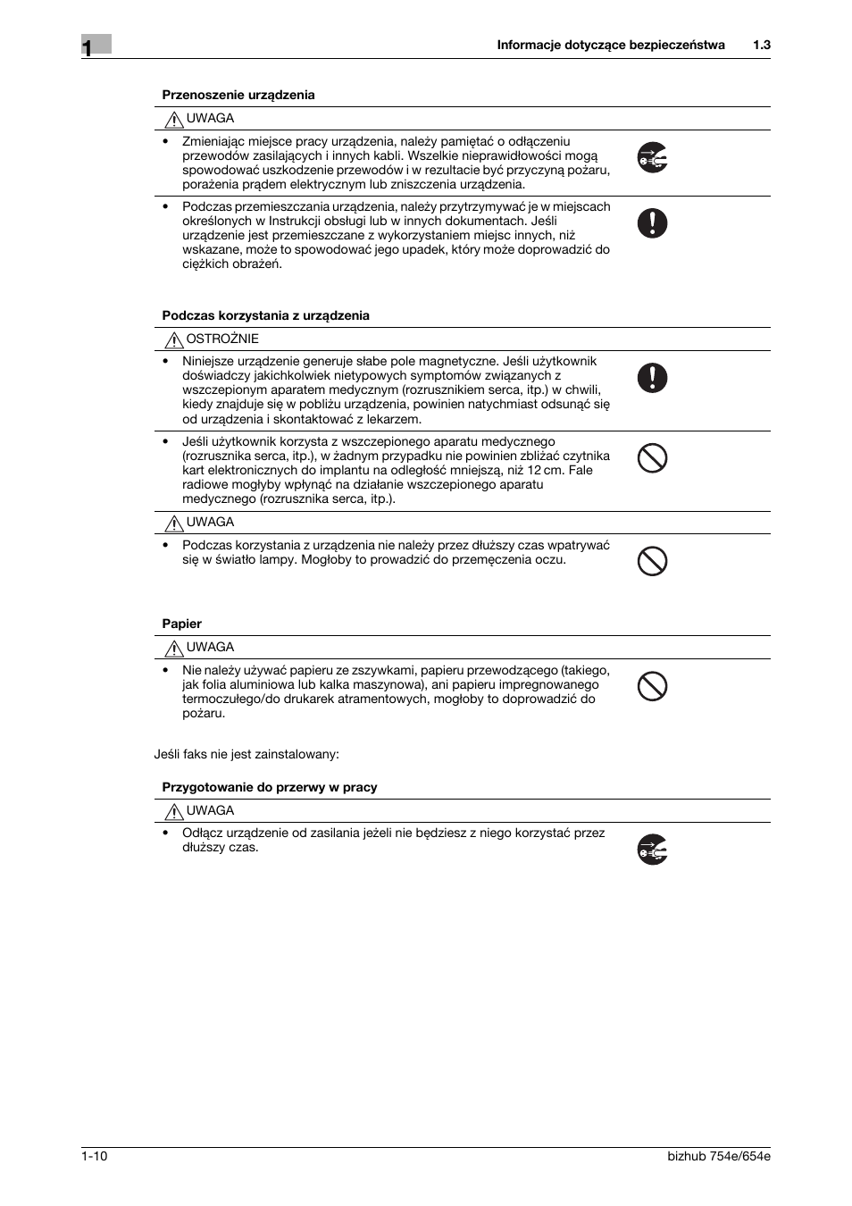 Konica Minolta bizhub 754e User Manual | Page 14 / 170