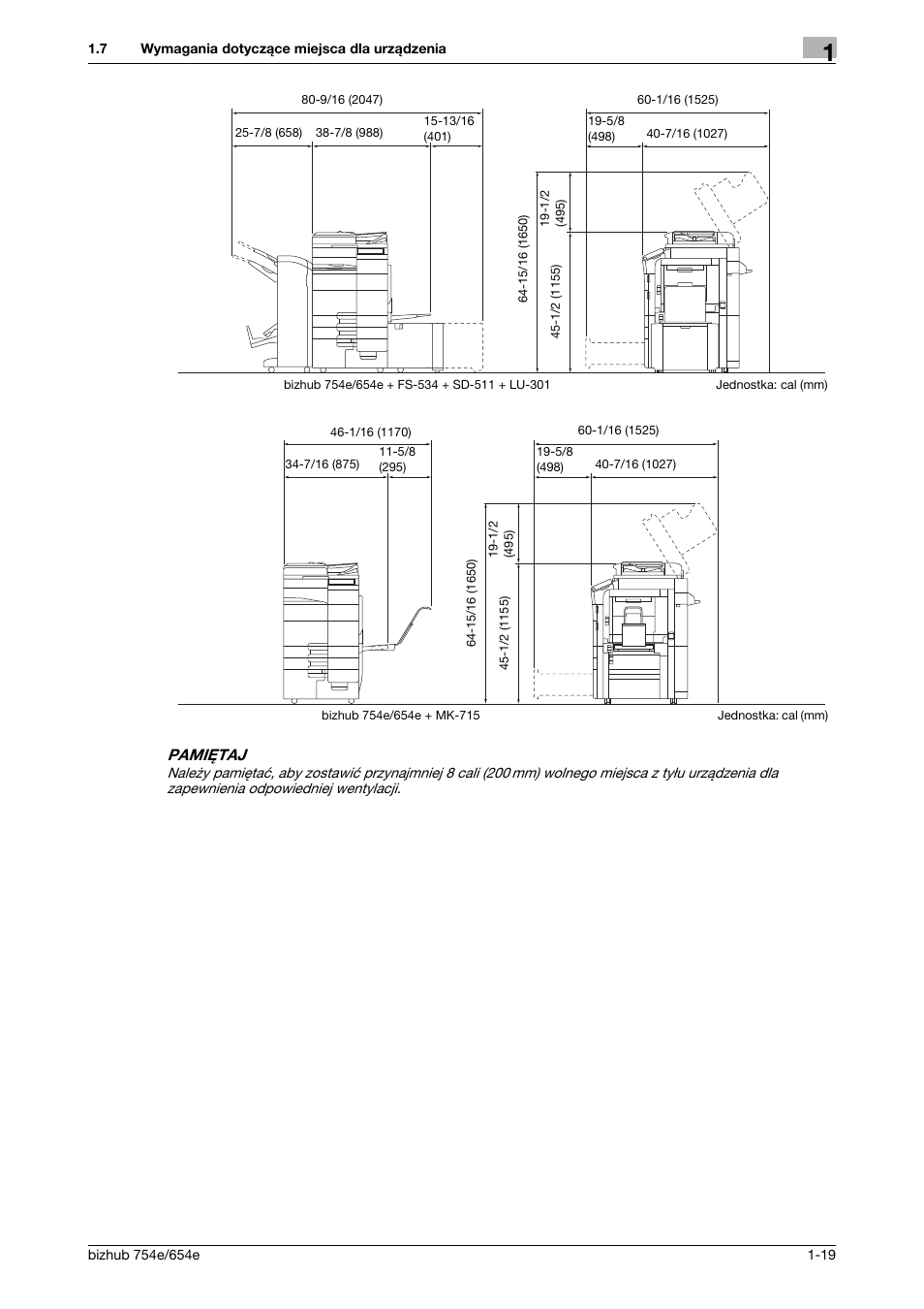 Konica Minolta bizhub 754e User Manual | Page 23 / 170