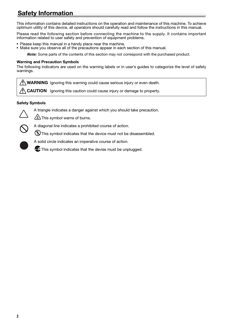 Safety information | Konica Minolta bizhub PRO 1600P User Manual | Page 12 / 148