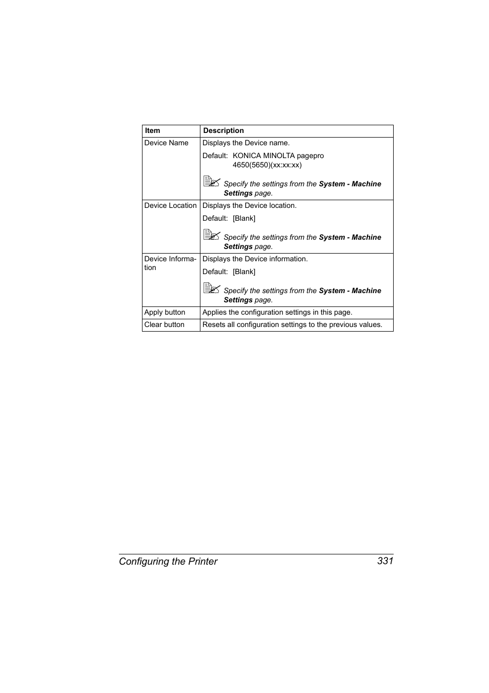 Konica Minolta PagePro 5650EN User Manual | Page 349 / 394