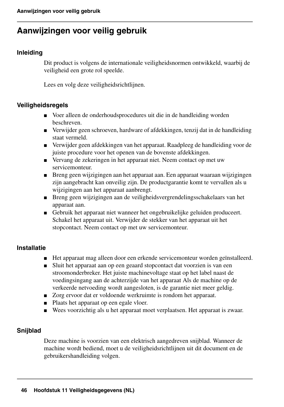 Aanwijzingen voor veilig gebruik | Konica Minolta bizhub PRO 1600P User Manual | Page 46 / 84