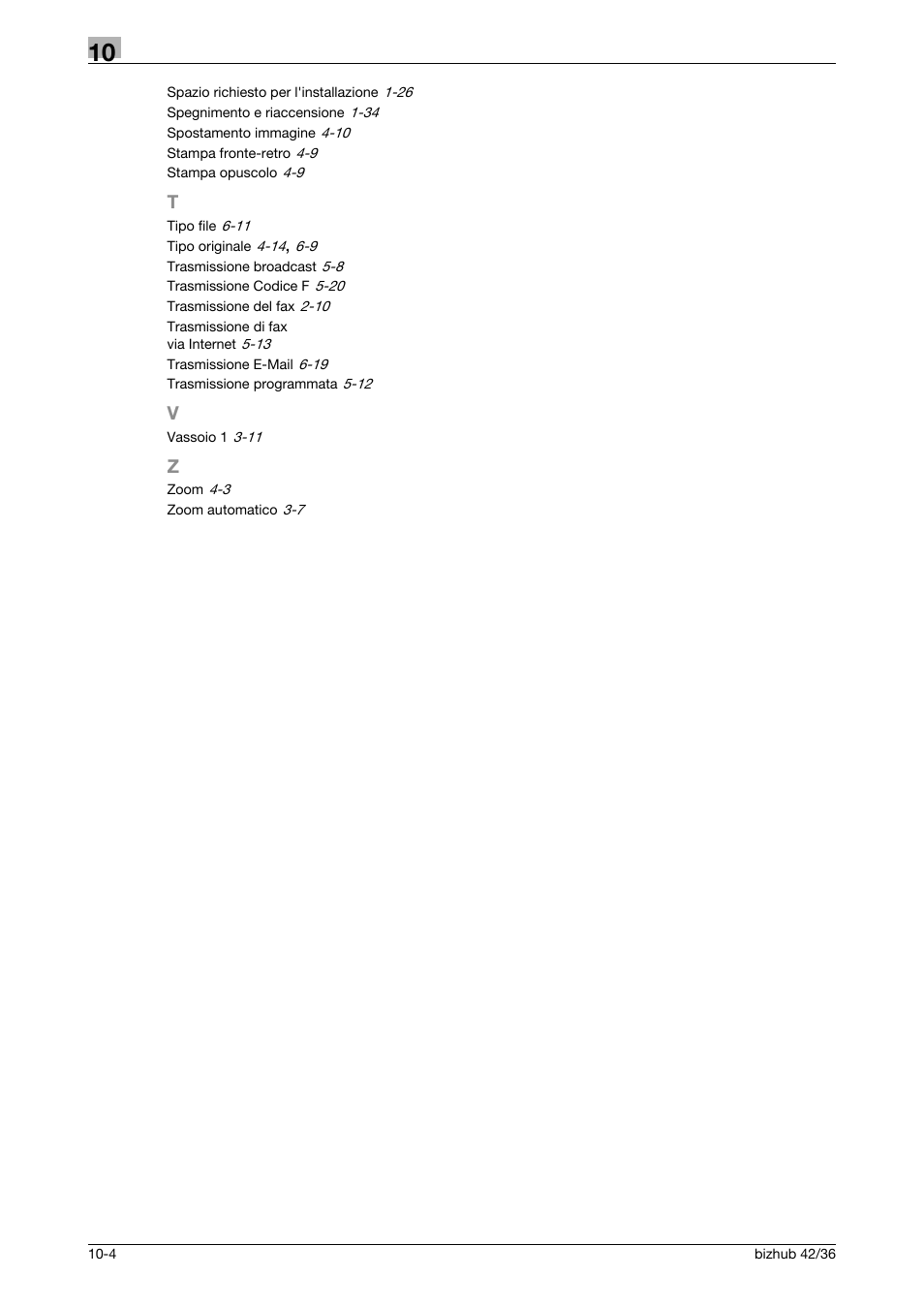Konica Minolta bizhub 36 User Manual | Page 186 / 186