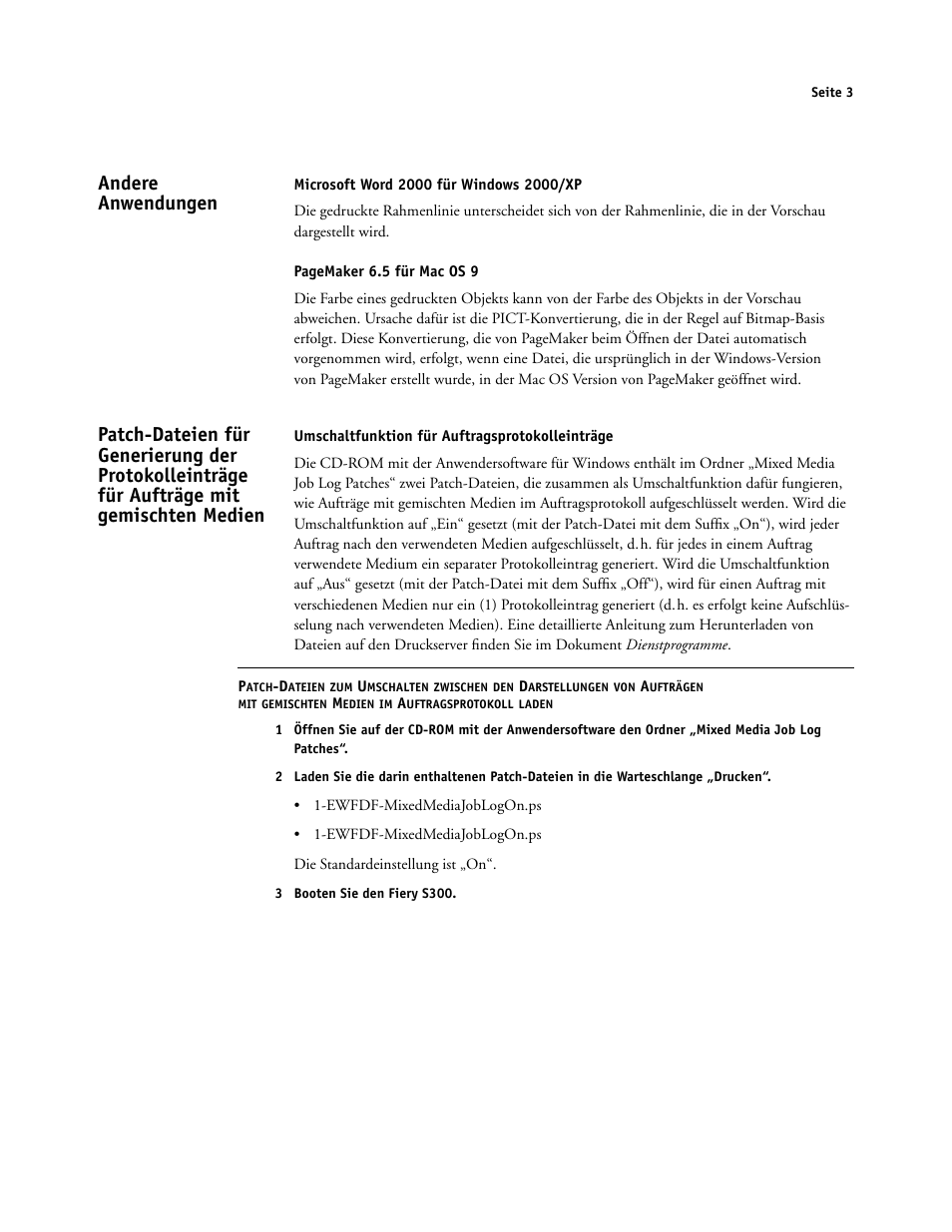 Andere anwendungen, Andere anwendungen | Konica Minolta bizhub PRO C500 User Manual | Page 15 / 20