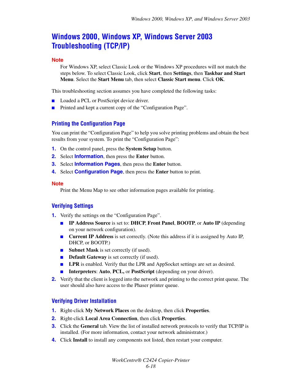 Xerox WorkCentre C2424-5984 User Manual | Page 18 / 43