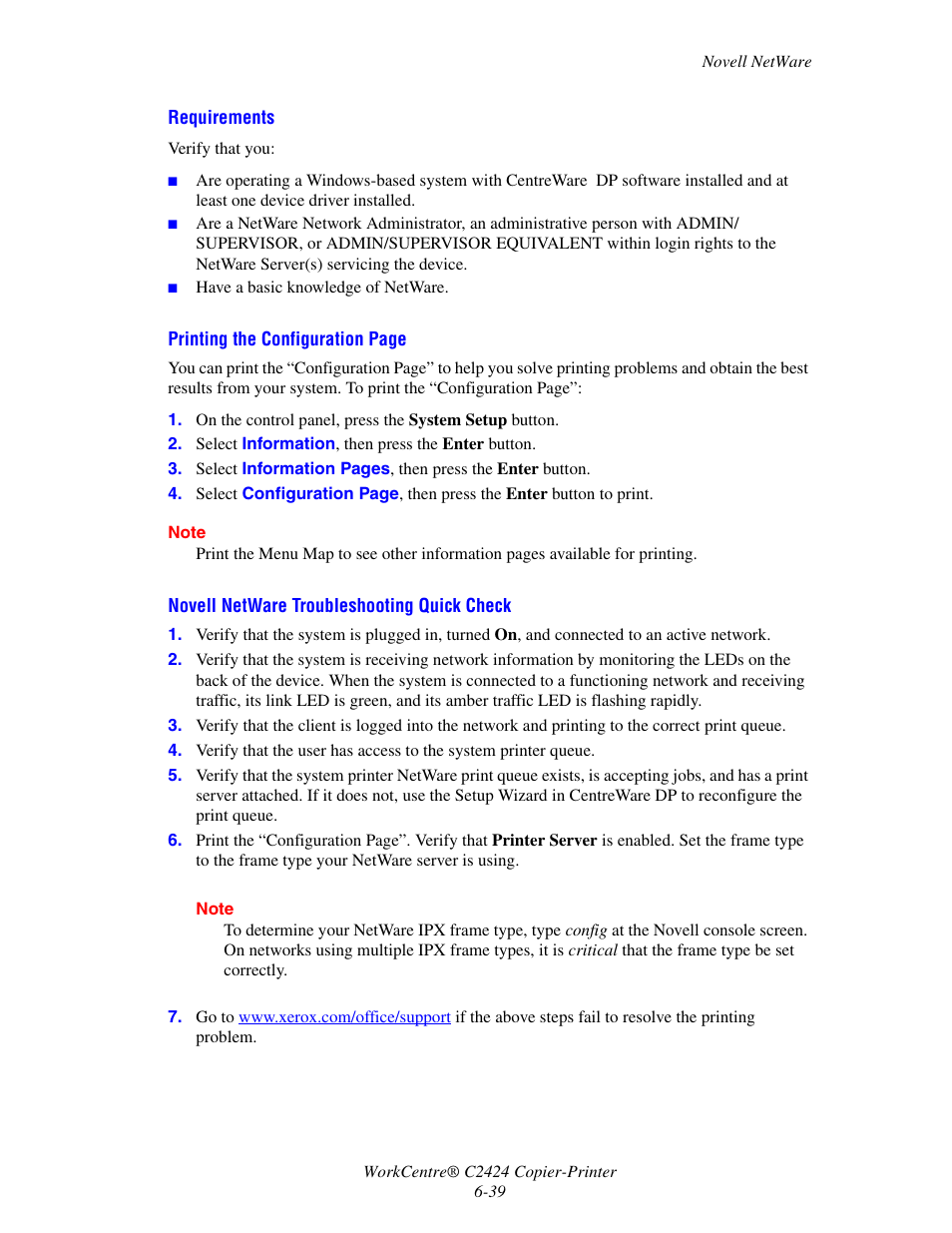 Xerox WorkCentre C2424-5984 User Manual | Page 39 / 43