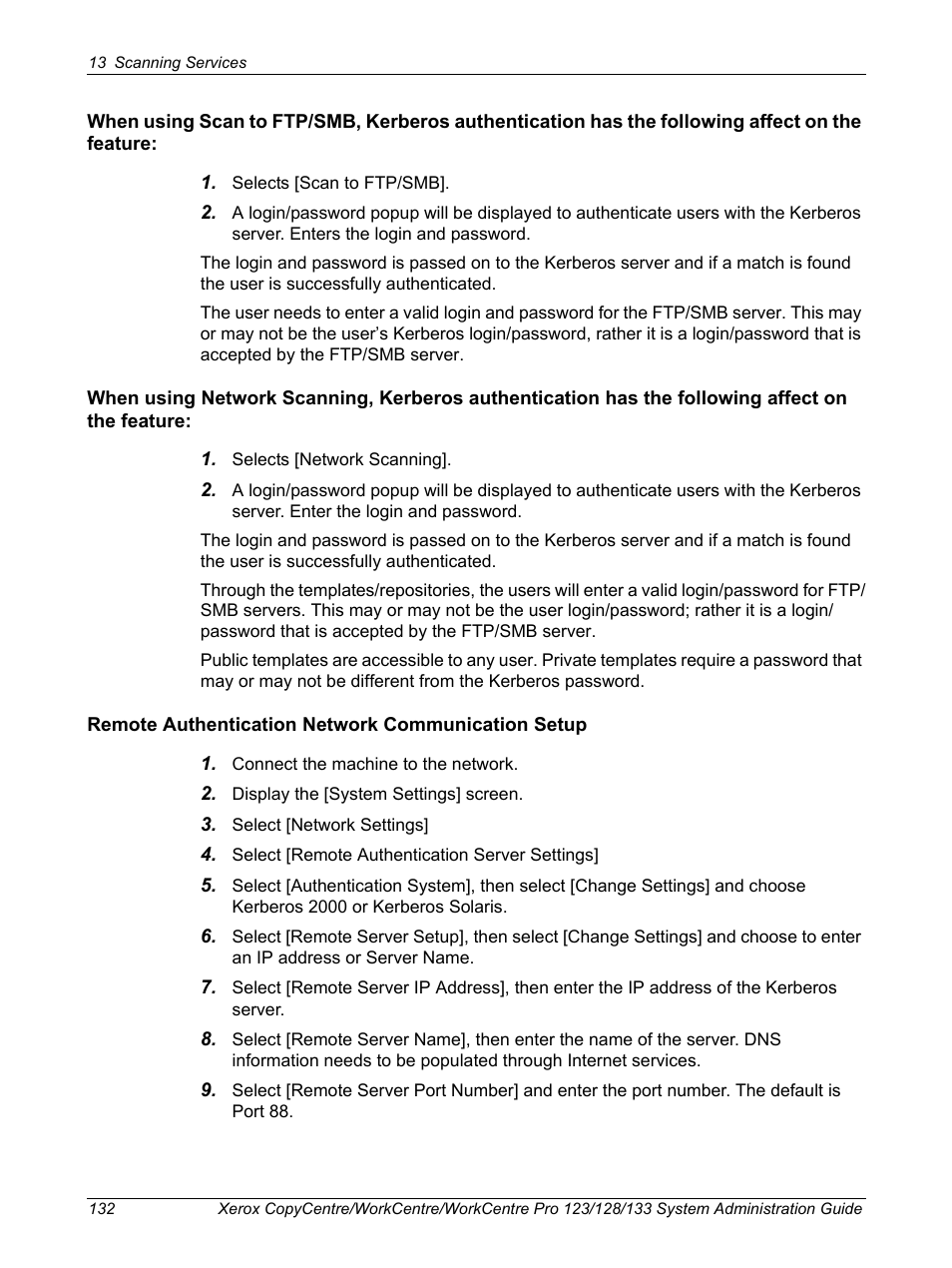 Xerox WorkCentre M123-M128-6336 User Manual | Page 132 / 166