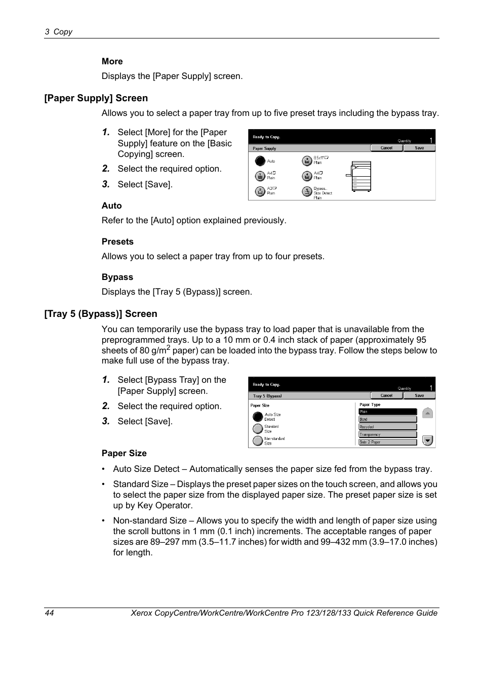 Xerox WorkCentre M123-M128-3048 User Manual | Page 45 / 115
