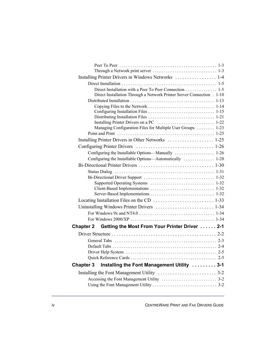 Xerox WorkCentre M35-4011 User Manual | Page 4 / 75
