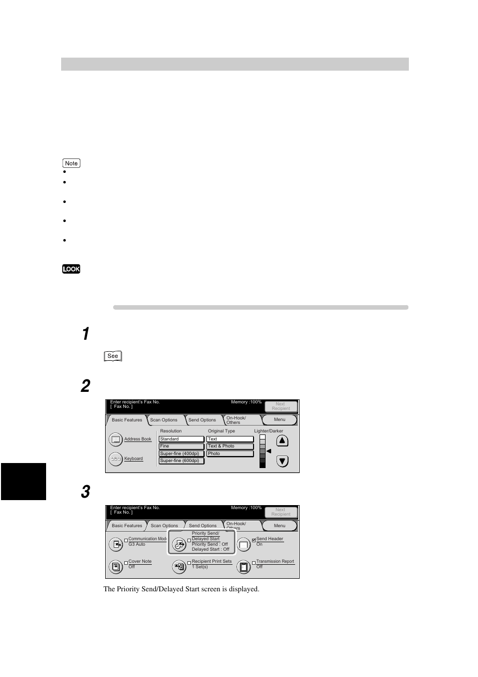 Procedure, Load documents, Display the fax screen | Xerox WorkCentre M24-3946 User Manual | Page 126 / 332