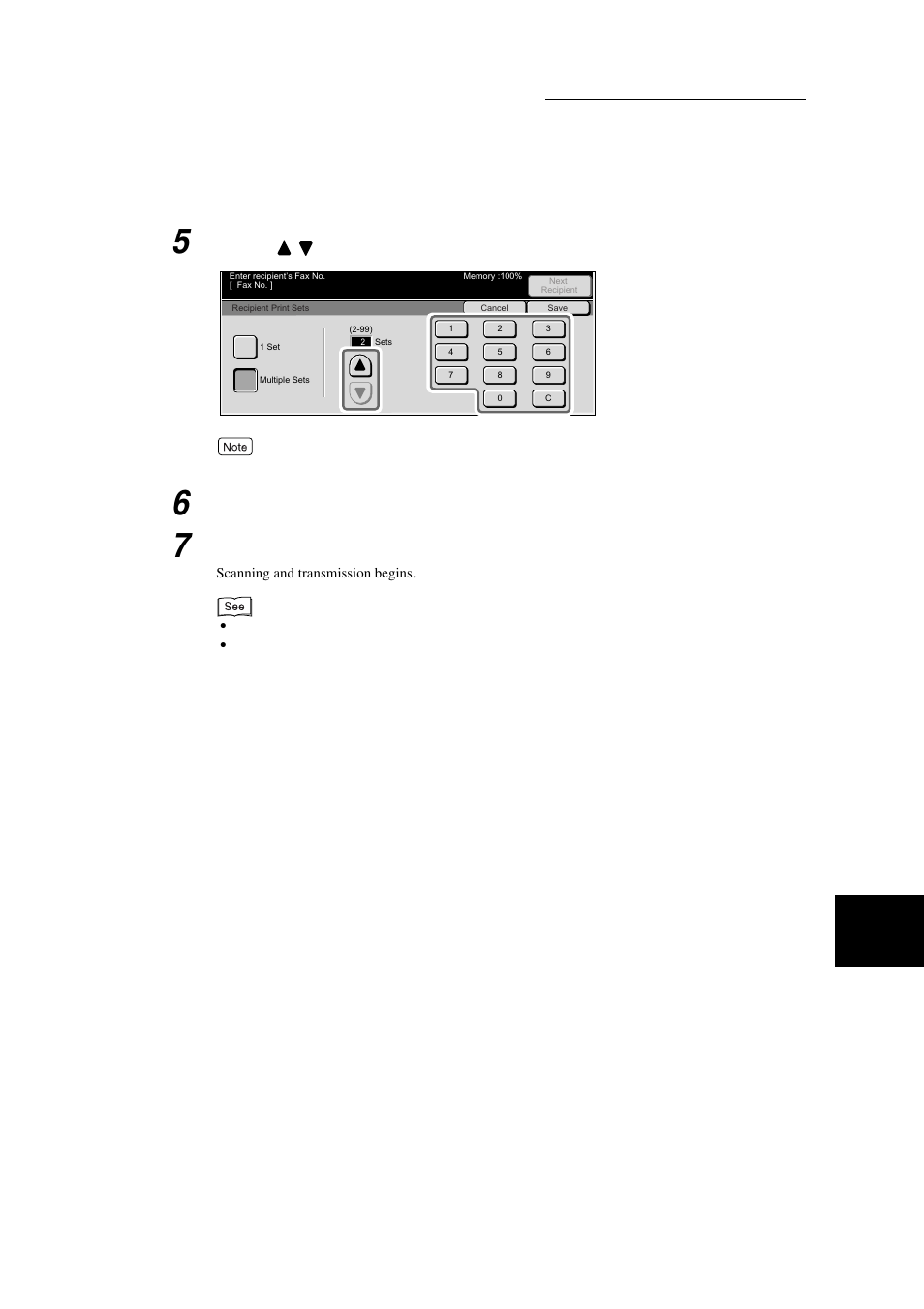 Select save, Dial a remote party, then press start | Xerox WorkCentre M24-3946 User Manual | Page 135 / 332