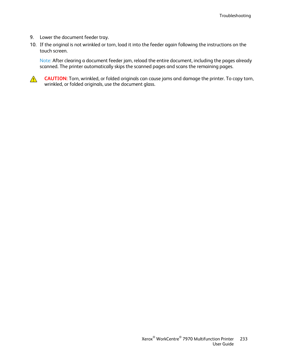 Xerox WorkCentre 7970-3795 User Manual | Page 233 / 316