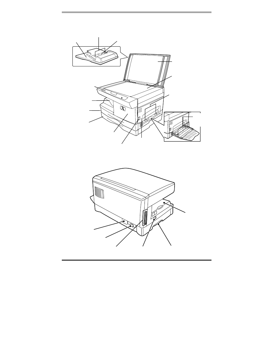 Getting to know your workcentre | Xerox WorkCentre XD103f Digitaler Kopierer - Laserdrucker-10252 User Manual | Page 13 / 63