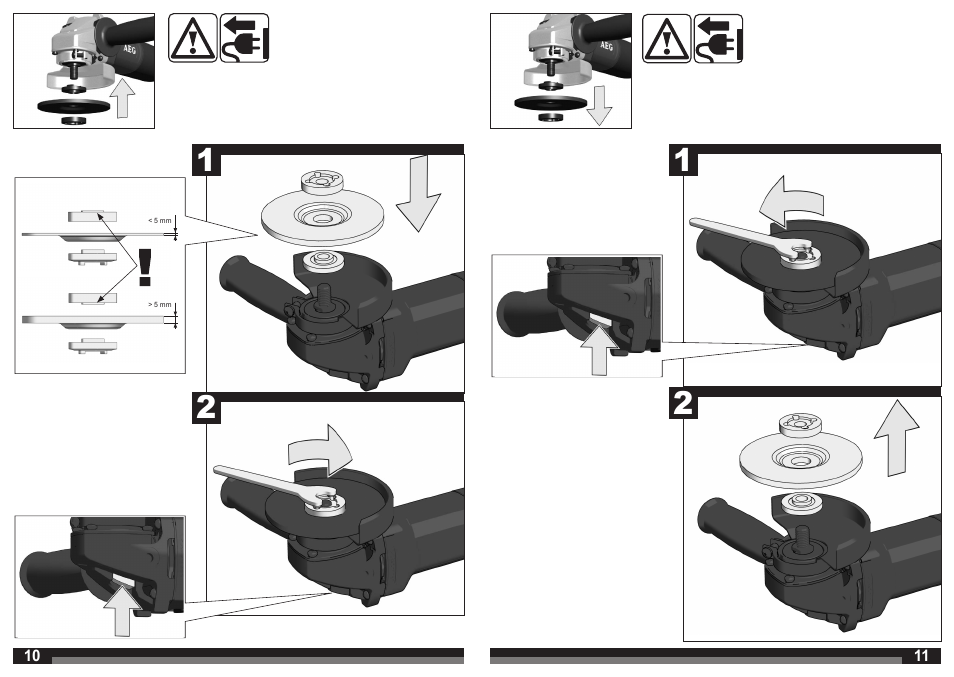 AEG WS 21-230 E User Manual | Page 6 / 67